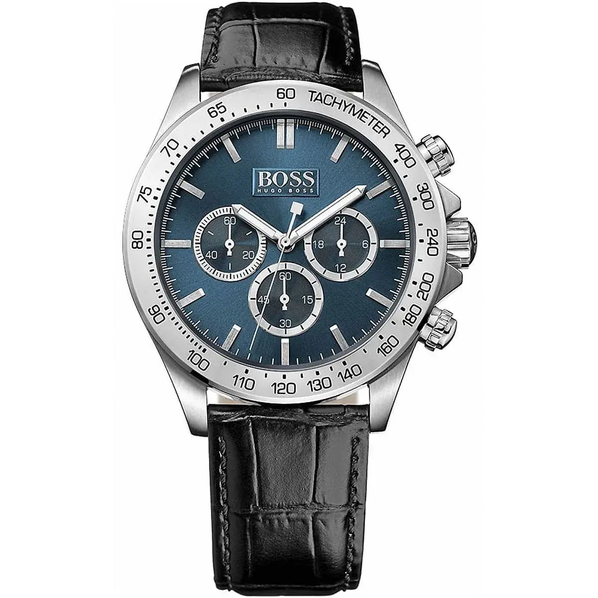Montre Homme Ikon 1513176 – Cadran Bleu & Bracelet Cuir Noir – Montre homme au Maroc | Montre Femme au Maroc Idée Cadeau pour toutes les occasions – Montre24.ma Montre Homme Ikon 1513176 – Cadran Bleu & Bracelet Cuir Noir