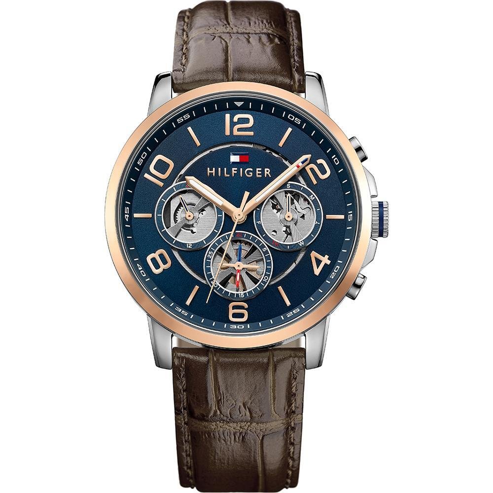 Montre Homme Keagan 1791290 – Cadran Bleu & Bracelet Cuir Marron – Montre homme au Maroc | Montre Femme au Maroc Idée Cadeau pour toutes les occasions – Montre24.ma Montre Homme Keagan 1791290 – Cadran Bleu & Bracelet Cuir Marron