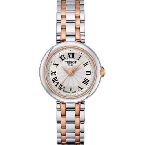 Montre Femme Bellissima T126.010.22.013.01 – Cadran Blanc & Bracelet Bicolore