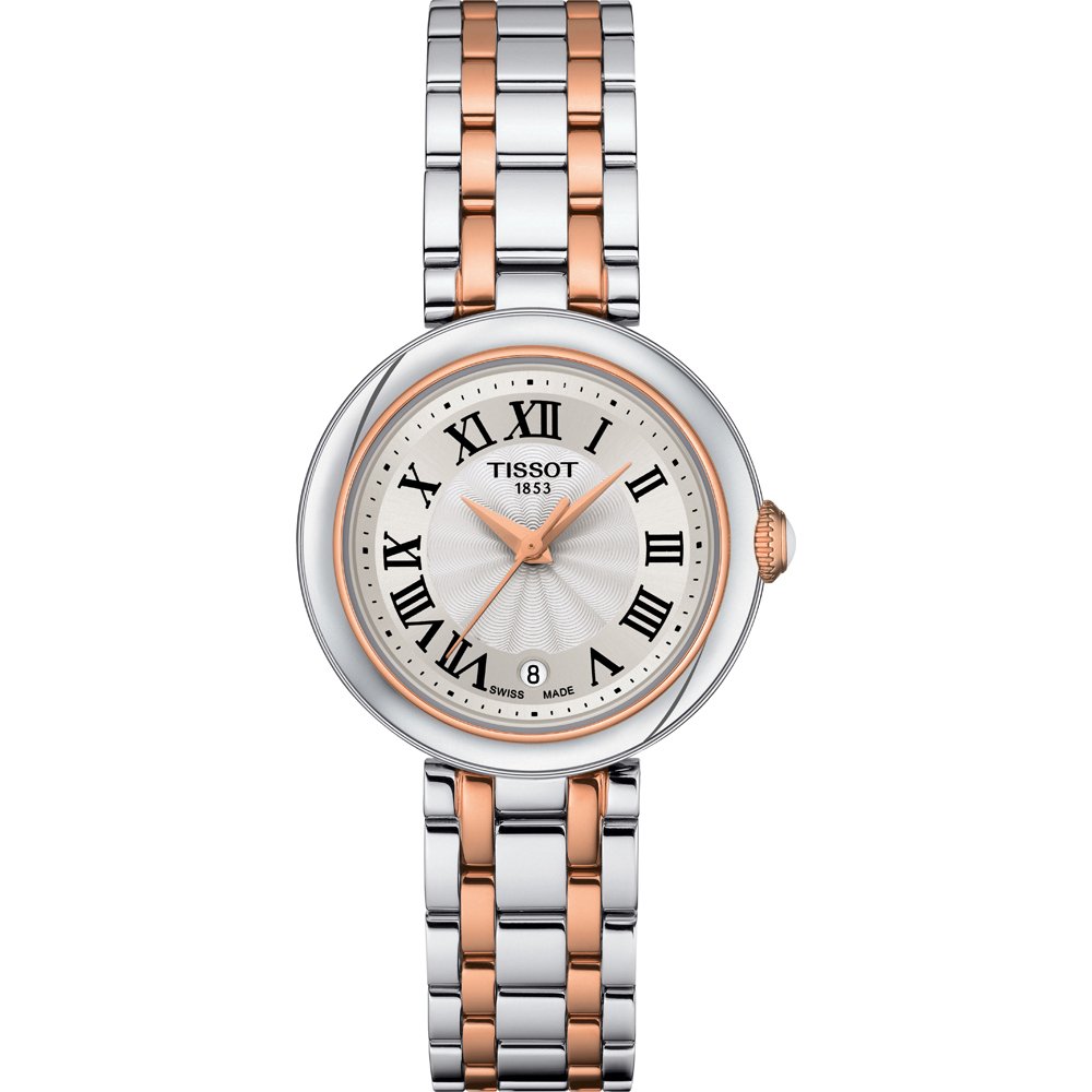 Montre Femme Bellissima T126.010.22.013.01 – Cadran Blanc & Bracelet Bicolore – Montre homme au Maroc | Montre Femme au Maroc Idée Cadeau pour toutes les occasions – Montre24.ma Montre Femme Bellissima T126.010.22.013.01 – Cadran Blanc & Bracelet Bicolore
