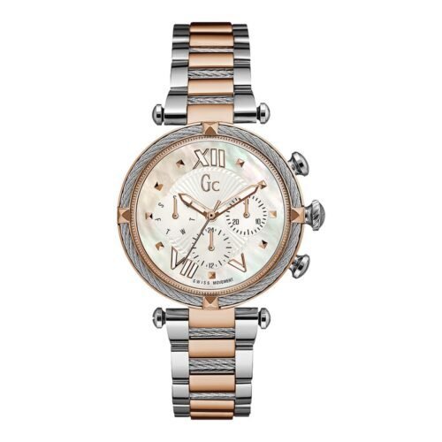 Montre Femme CableChic Y16002L1 – Cadran Nacré & Bracelet Bicolore