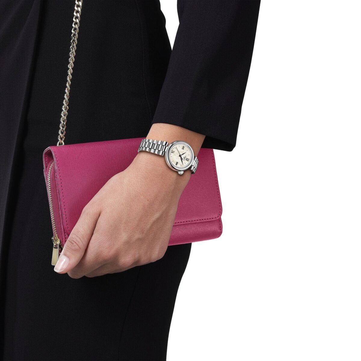 Montre Femme Désir T152.010.11.118.00 – Cadran Nacré & Bracelet Acier – Montre homme au Maroc | Montre Femme au Maroc Idée Cadeau pour toutes les occasions – Montre24.ma Montre Femme Désir T152.010.11.118.00 – Cadran Nacré & Bracelet Acier – Image 4