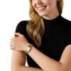 Montre Femme Emery MK4826 – Cadran Blanc & Bracelet Doré Montre homme au Maroc | Montre Femme au Maroc – Montre24.ma