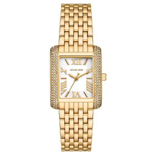 Montre Femme Emery MK4826 – Cadran Blanc & Bracelet Doré