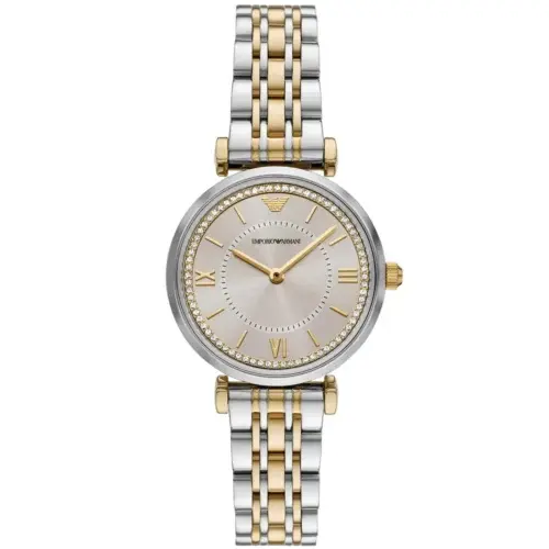 Montre Femme Gianni AR11702 – Cadran Champagne & Bracelet Bicolore