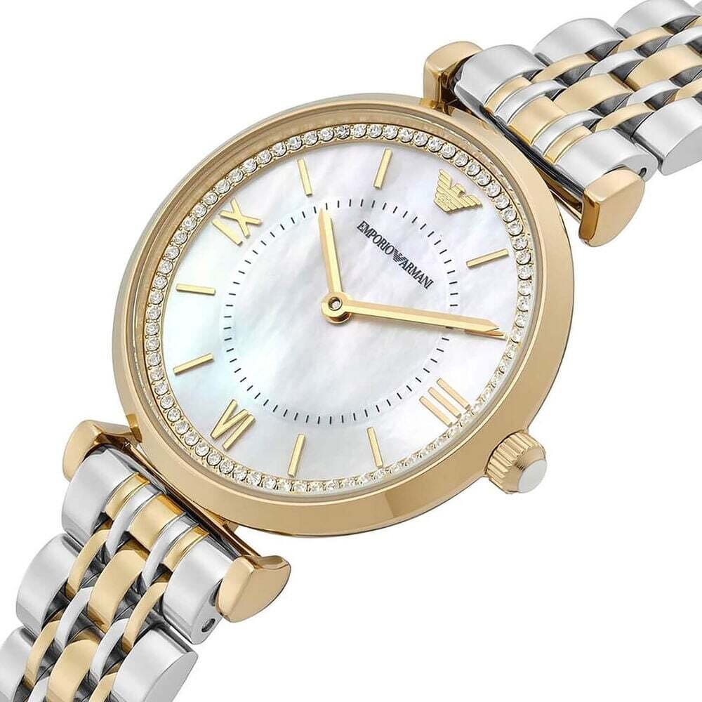 Montre Femme Gianni AR11702 – Cadran Champagne & Bracelet Bicolore – Montre homme au Maroc | Montre Femme au Maroc Idée Cadeau pour toutes les occasions – Montre24.ma Montre Femme Gianni AR11702 – Cadran Champagne & Bracelet Bicolore – Image 2
