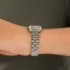 Montre Femme Gianni T-Bar AR11405 – Cadran Nacré & Bracelet Acier Montre homme au Maroc | Montre Femme au Maroc – Montre24.ma