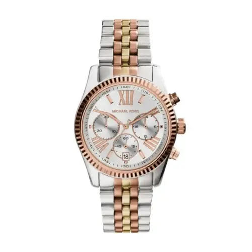 Montre Femme Lexington MK5735 – Cadran Argenté & Bracelet Tricolore