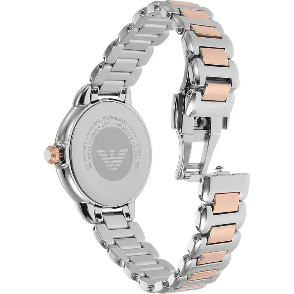 Montre Femme Mia AR11569 – Cadran Nacré & Bracelet Bicolore – Montre homme au Maroc | Montre Femme au Maroc Idée Cadeau pour toutes les occasions – Montre24.ma Montre Femme Mia AR11569 – Cadran Nacré & Bracelet Bicolore – Image 2