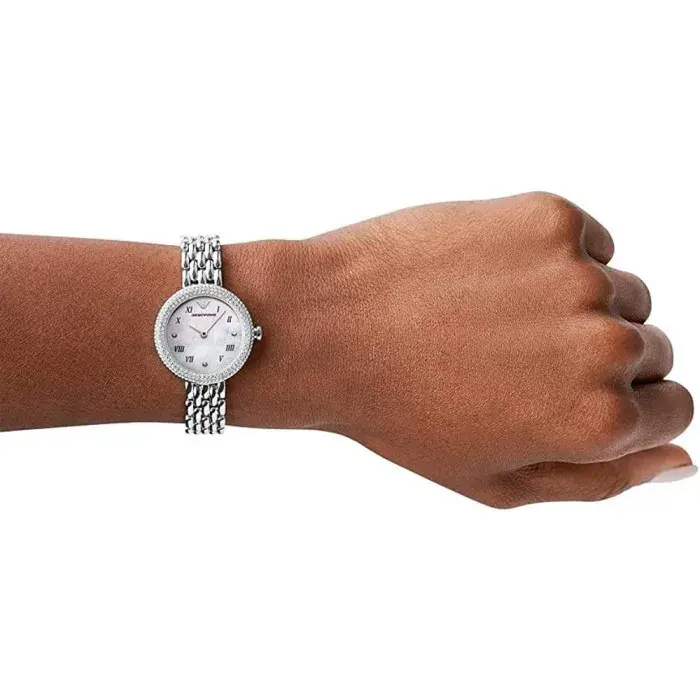 Montre Femme Rosa AR11354 – Cadran Nacré & Bracelet Acier – Montre homme au Maroc | Montre Femme au Maroc Idée Cadeau pour toutes les occasions – Montre24.ma Montre Femme Rosa AR11354 – Cadran Nacré & Bracelet Acier – Image 3