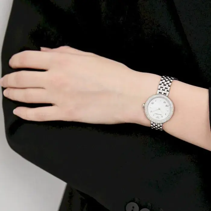 Montre Femme Rosa AR11354 – Cadran Nacré & Bracelet Acier – Montre homme au Maroc | Montre Femme au Maroc Idée Cadeau pour toutes les occasions – Montre24.ma Montre Femme Rosa AR11354 – Cadran Nacré & Bracelet Acier – Image 2