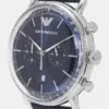 Montre Homme Chronographe AR11105 – Cadran Bleu & Bracelet Cuir Montre homme au Maroc | Montre Femme au Maroc – Montre24.ma