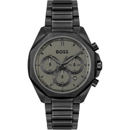 Montre Homme Cloud 1514016 – Cadran Gris & Bracelet Noir