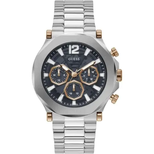 Montre Homme Edge GW0539G1 – Cadran Noir & Bracelet Acier