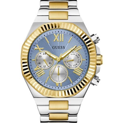 Montre Homme Equity GW0703G3 – Cadran Bleu & Bracelet Bicolore