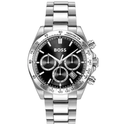 Montre Homme Hero 1514267 – Cadran Noir & Bracelet Acier