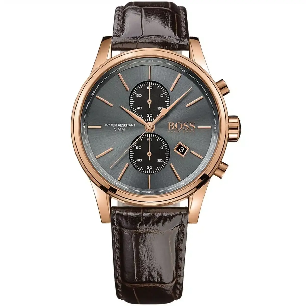 Montre Homme Jet 1513281 – Cadran Gris & Bracelet Cuir Marron – Montre homme au Maroc | Montre Femme au Maroc Idée Cadeau pour toutes les occasions – Montre24.ma Montre Homme Jet 1513281 – Cadran Gris & Bracelet Cuir Marron