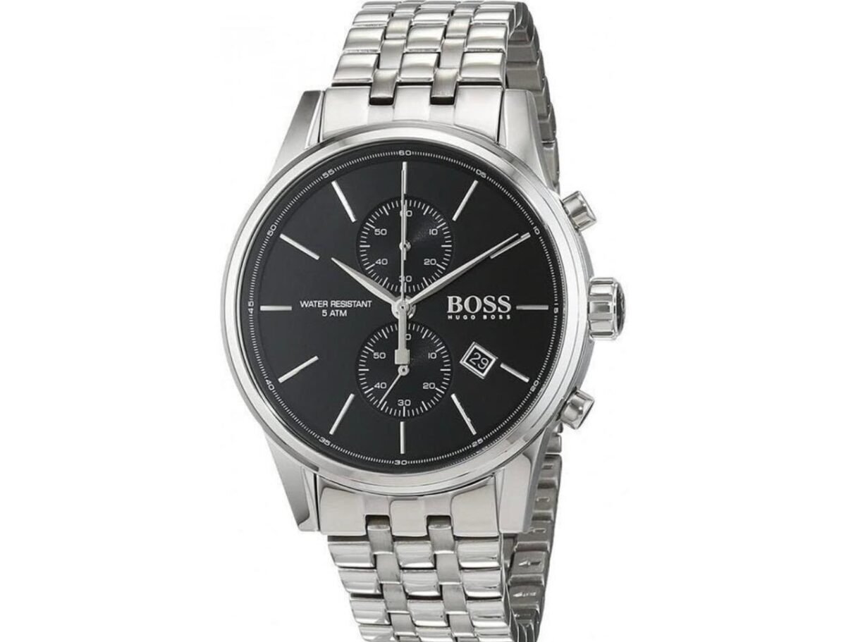 Montre Homme Jet 1513383 – Cadran Noir & Bracelet Acier – Montre homme au Maroc | Montre Femme au Maroc Idée Cadeau pour toutes les occasions – Montre24.ma Montre Homme Jet 1513383 – Cadran Noir & Bracelet Acier – Image 5