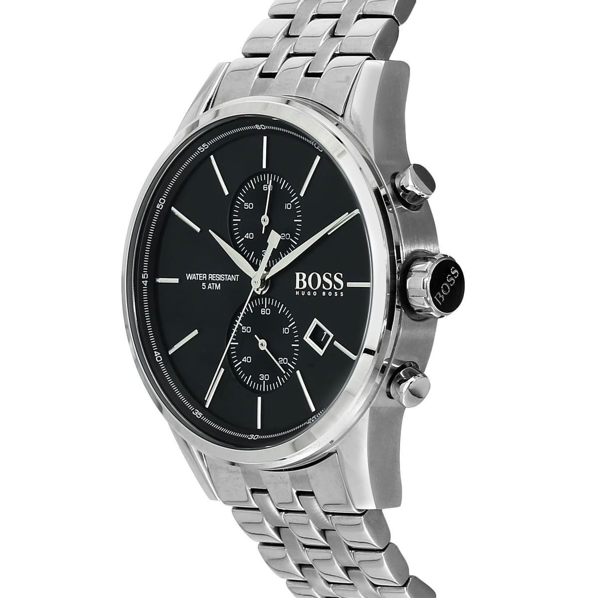 Montre Homme Jet 1513383 – Cadran Noir & Bracelet Acier – Montre homme au Maroc | Montre Femme au Maroc Idée Cadeau pour toutes les occasions – Montre24.ma Montre Homme Jet 1513383 – Cadran Noir & Bracelet Acier – Image 2