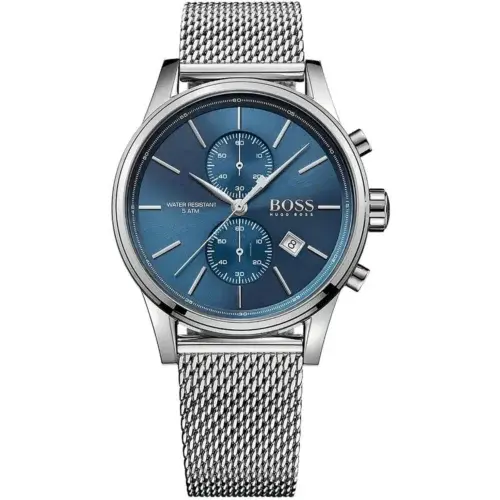 Montre Homme Jet 1513441 – Cadran Bleu & Bracelet Maille Acier