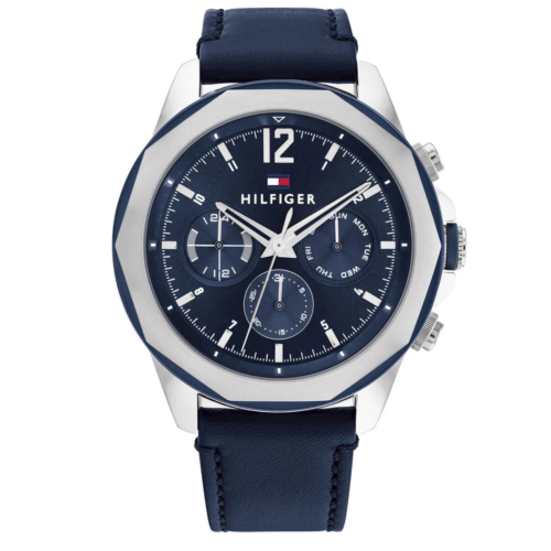 Montre Homme Lars 1792063 – Cadran Bleu & Bracelet Cuir