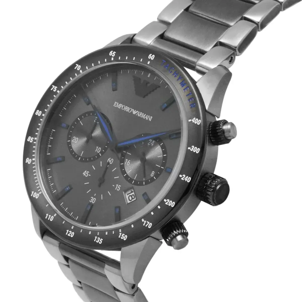 Montre Homme Mario AR11391 – Cadran Gris & Bracelet Acier Bicolore – Montre homme au Maroc | Montre Femme au Maroc Idée Cadeau pour toutes les occasions – Montre24.ma Montre Homme Mario AR11391 – Cadran Gris & Bracelet Acier Bicolore – Image 5
