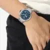 Montre Homme One 1513999 – Cadran Bleu & Bracelet Acier Montre homme au Maroc | Montre Femme au Maroc – Montre24.ma
