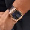 Montre Homme Phoenix GW0386G2 – Cadran Bleu & Bracelet Cuir Marron Montre homme au Maroc | Montre Femme au Maroc – Montre24.ma