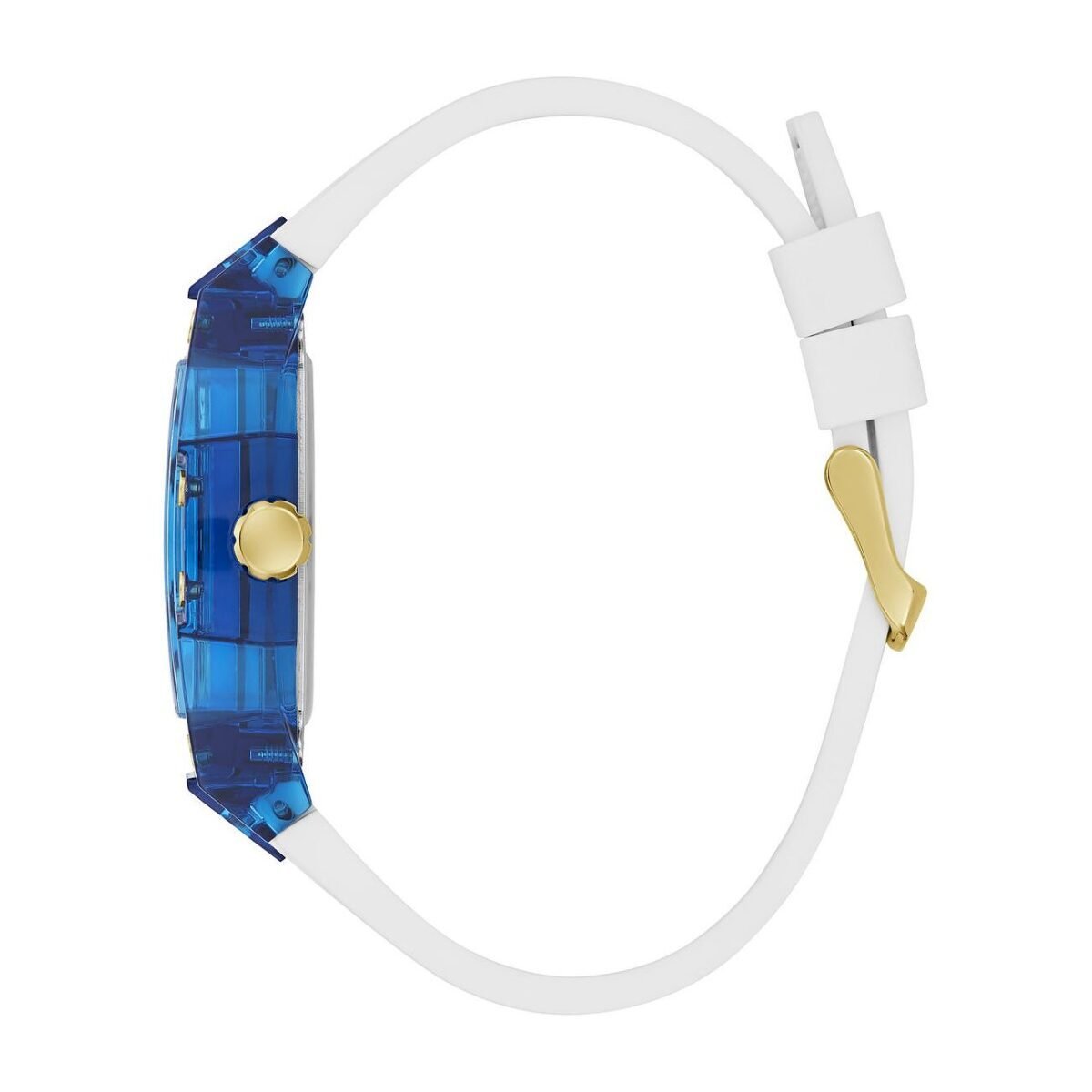 Montre Homme Phoenix GW0499G6 – Cadran Bleu & Bracelet Blanc – Montre homme au Maroc | Montre Femme au Maroc Idée Cadeau pour toutes les occasions – Montre24.ma Montre Homme Phoenix GW0499G6 – Cadran Bleu & Bracelet Blanc – Image 4