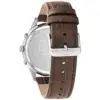 Montre Homme Weston 1710501 – Cadran Argenté & Bracelet Cuir Marron Montre homme au Maroc | Montre Femme au Maroc – Montre24.ma